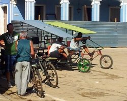 Foto rickshaw en Remedios